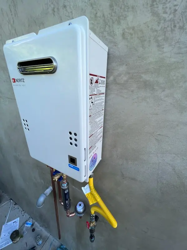 Tankless water heater installation for East Marlborough homes